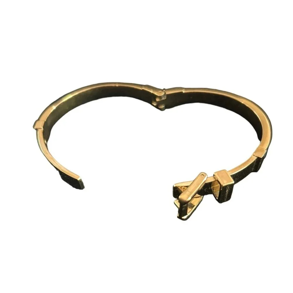 Michael Kors Turquoise & Gold Plated Enamel Bracelet - Picture 5 of 5